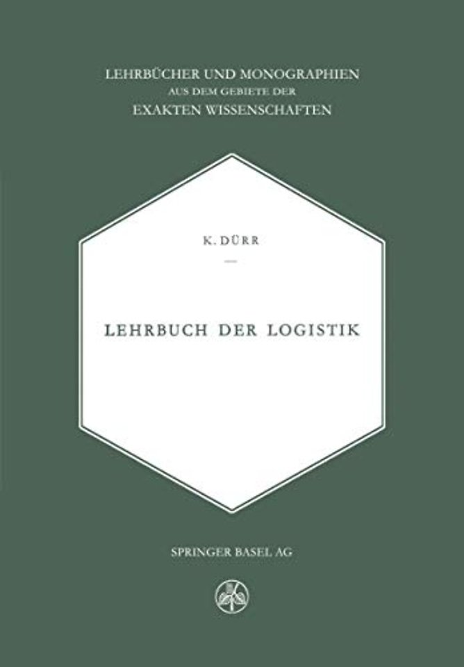 Lehrbuch der Logistik