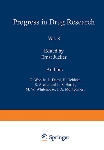 Fortschritte der Arzneimittelforschung / Progress in Drug Research / Progrès des recherches pharmaceutiques