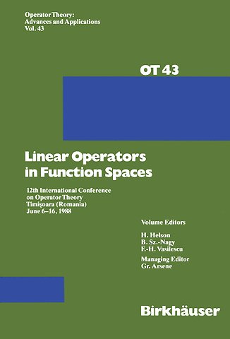 Linear Operators in Function Spaces