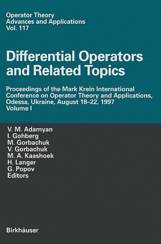 Differential Operators and Related Topics