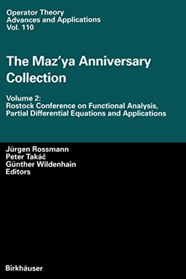 The Maz’ya Anniversary Collection