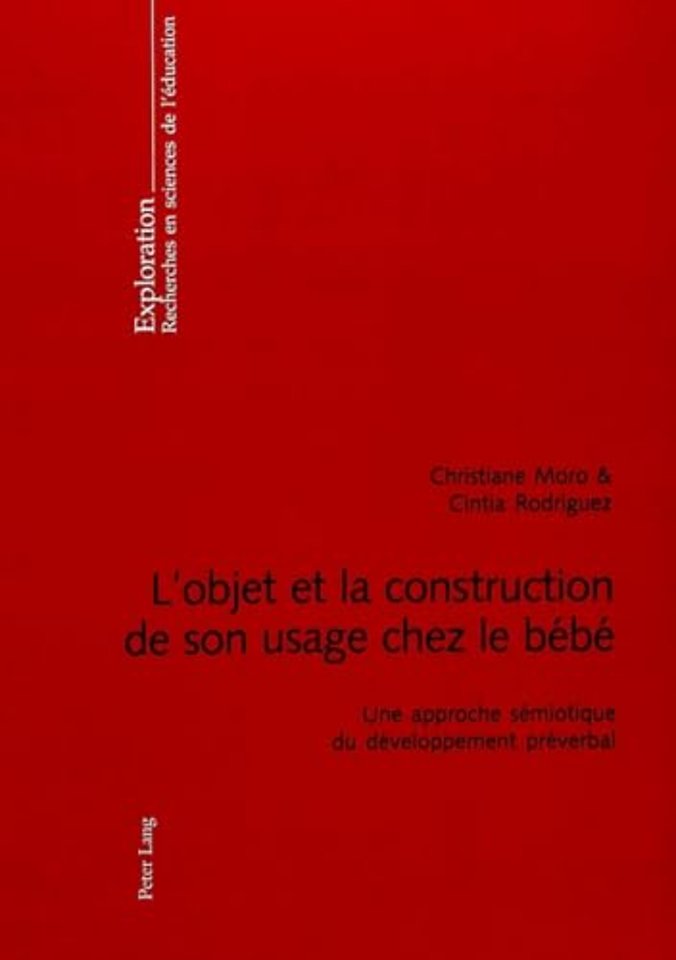 L'Objet Et La Construction de Son Usage Chez Le Bebe