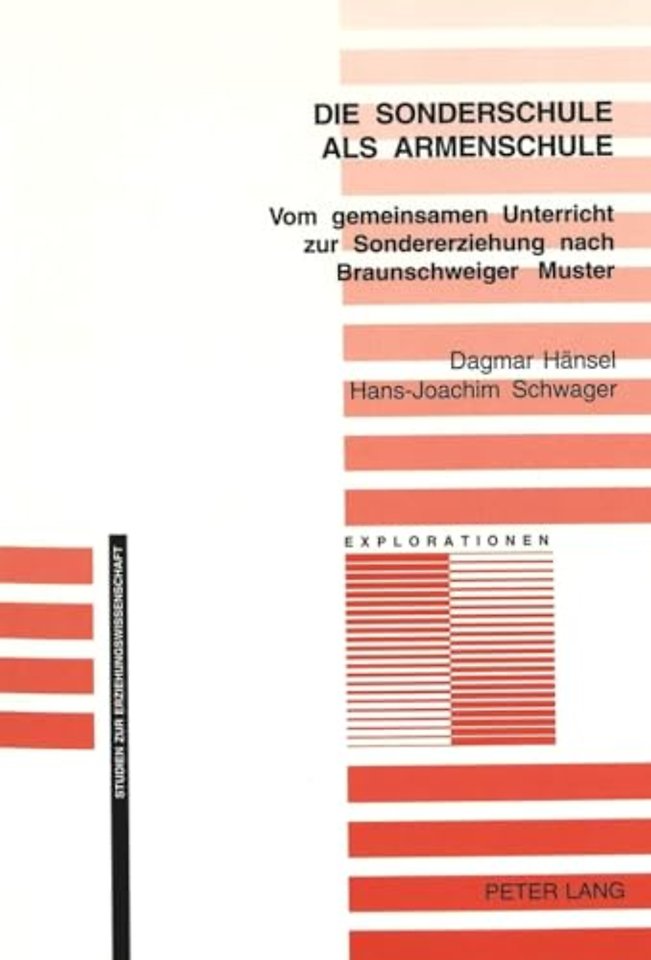 Die Sonderschule ALS Armenschule