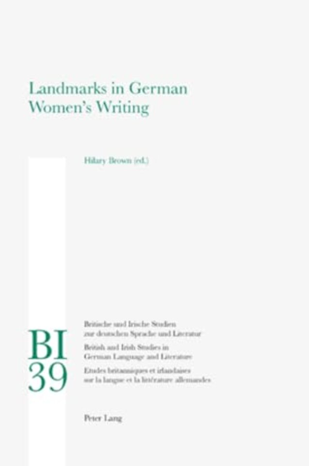 Landmarks in German Women's Writing
