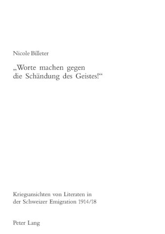 Worte Machen Gegen Die Schandung Des Geistes