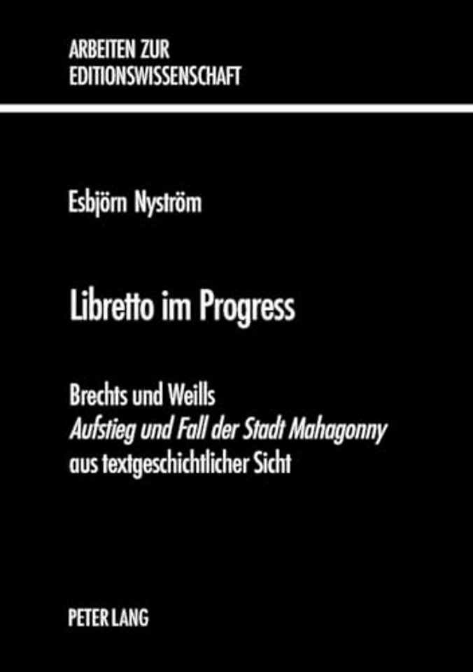 Libretto Im Progress