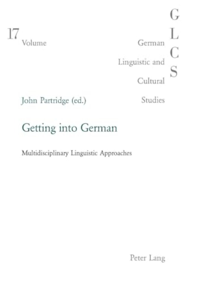 Getting into German