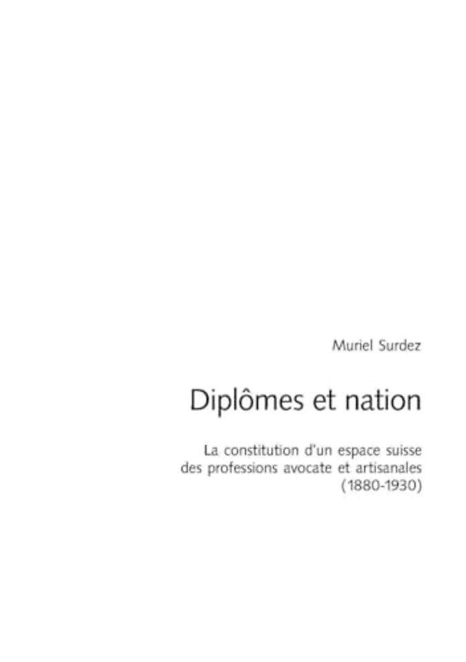 Diplomes et nation