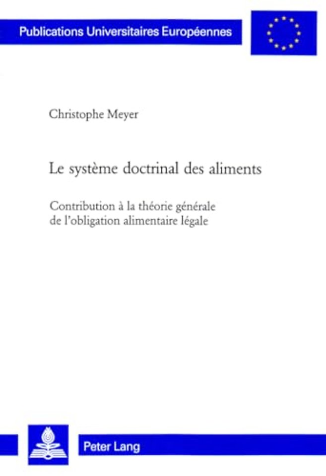 Le Systeme Doctrinal Des Aliments