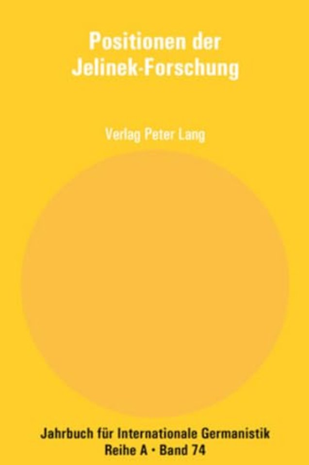 Positionen der Jelinek-Forschung