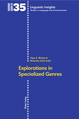 Explorations in Specialized Genres