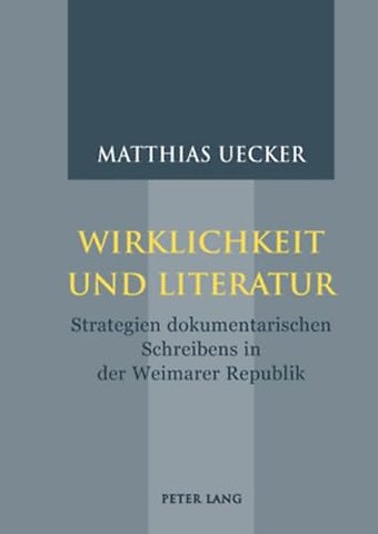 Wirklichkeit Und Literatur