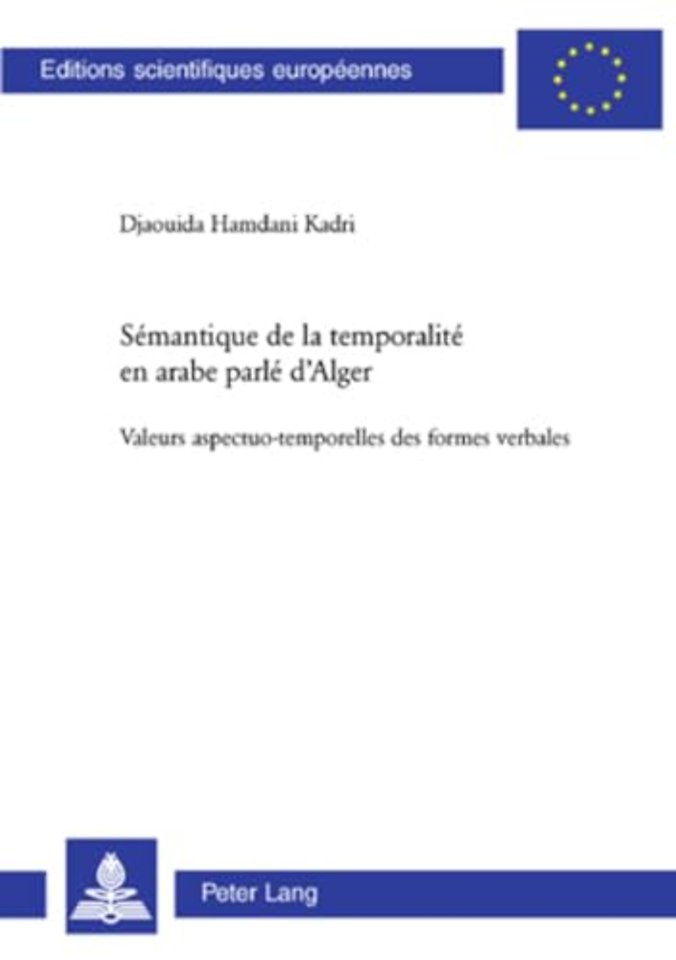 Semantique de la temporalite en arabe parle d'Alger