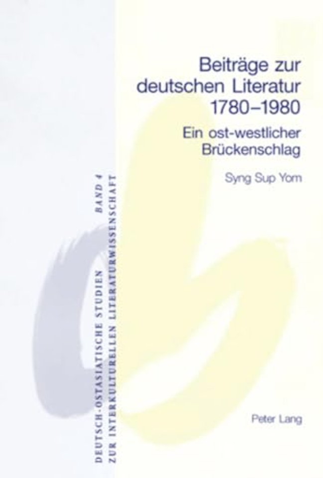 Beitraege zur deutschen Literatur 1780-1980