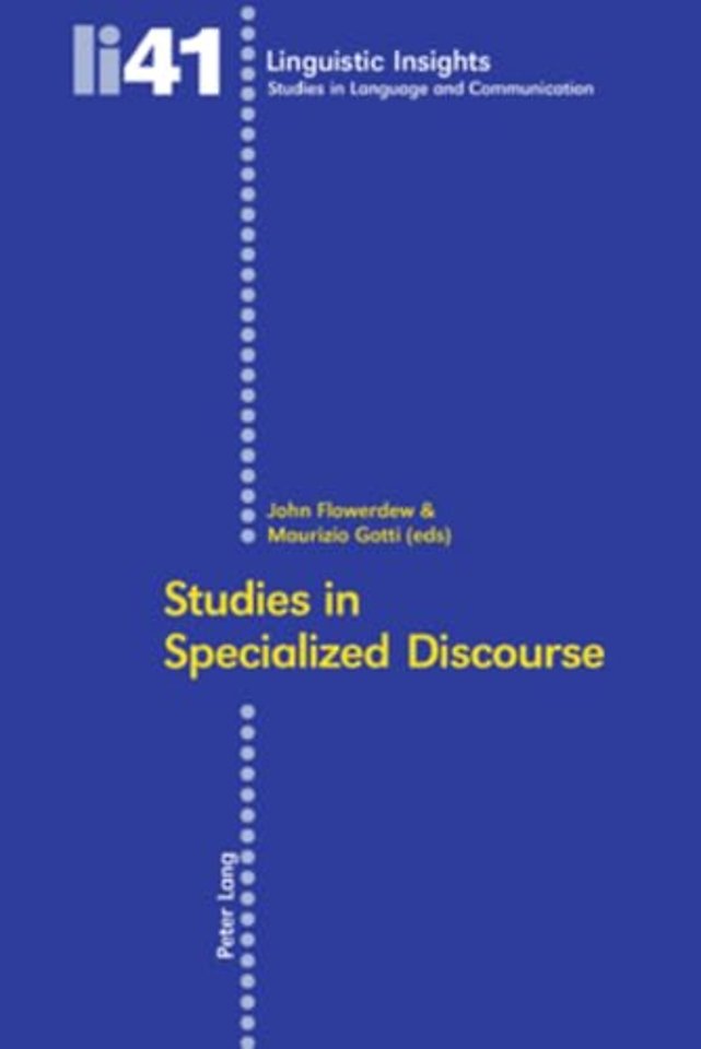 Studies in Specialized Discourse