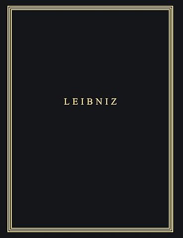 1663–1672 Philosophische Schriften Reihe 6 Band 1