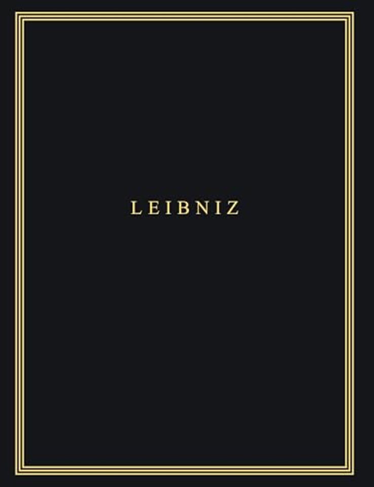 1663–1672 Philosophische Schriften Reihe 6 Band 1