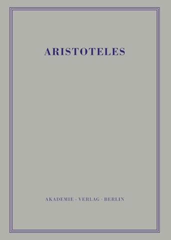 Aristoteles: "Politik" - Buch I