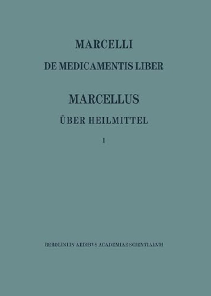 Marcellus – Über Heilmittel 1