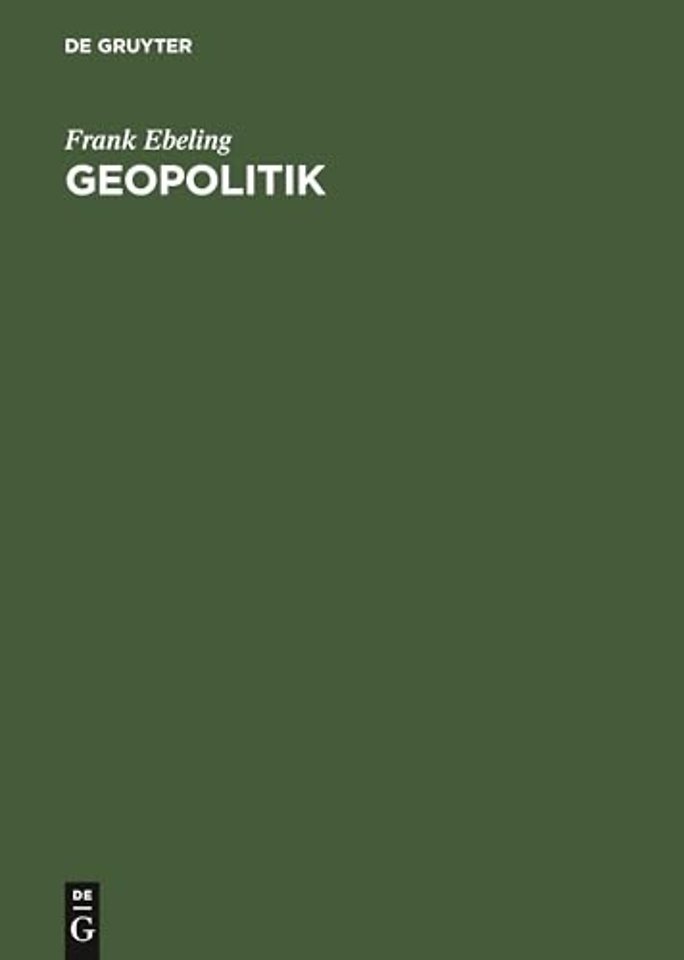Geopolitik 1919-1945