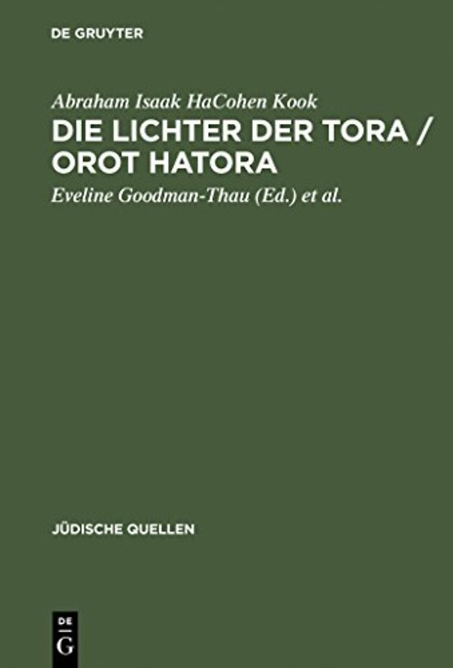 Die Lichter Der Tora - Orot Hatora
