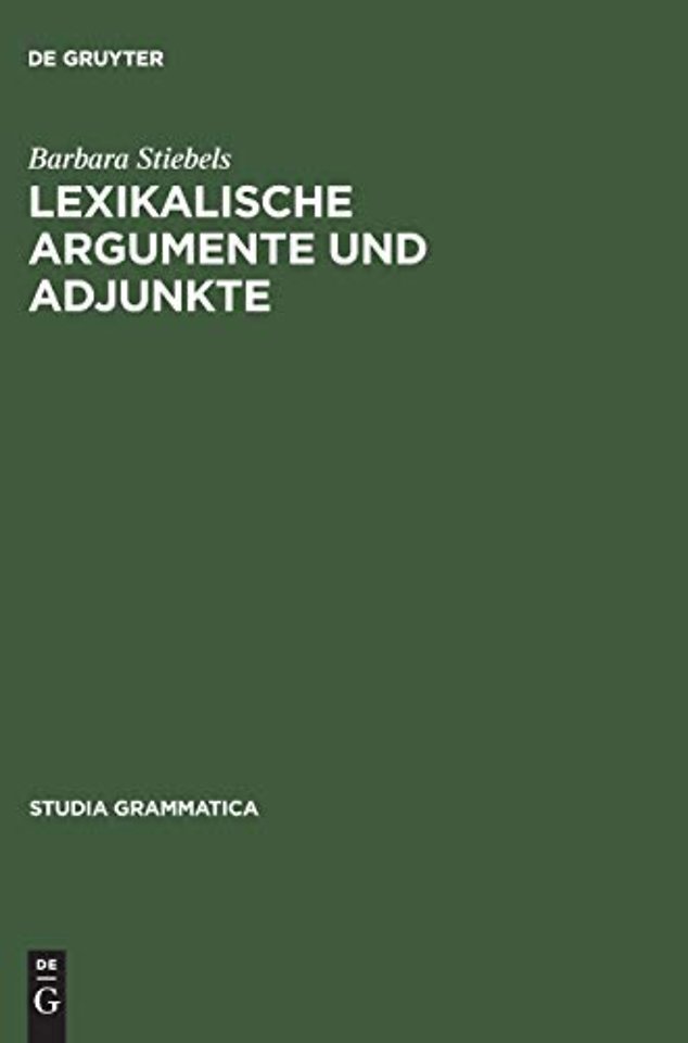 Lexikalische Argumente und Adjunkte – Zum semantischen Beitrag von verbalen Präfixen und Partikeln