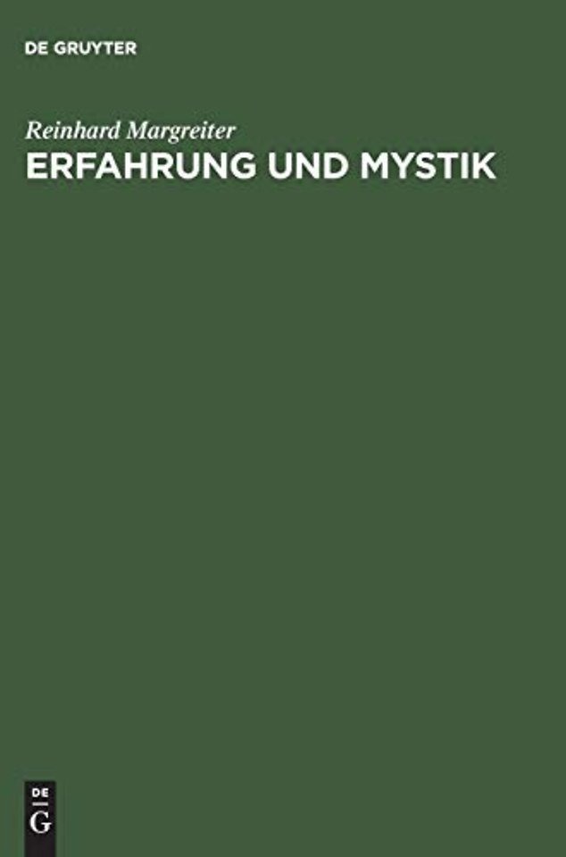 Erfahrung und Mystik – Grenzen der Symbolisierung