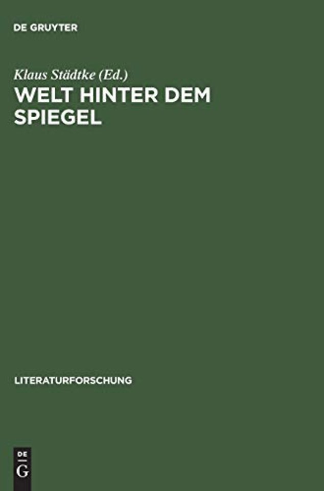 Welt hinter dem Spiegel – Zum Status des Autors in der russischen Literatur der 1920er bis 1950er Jahre