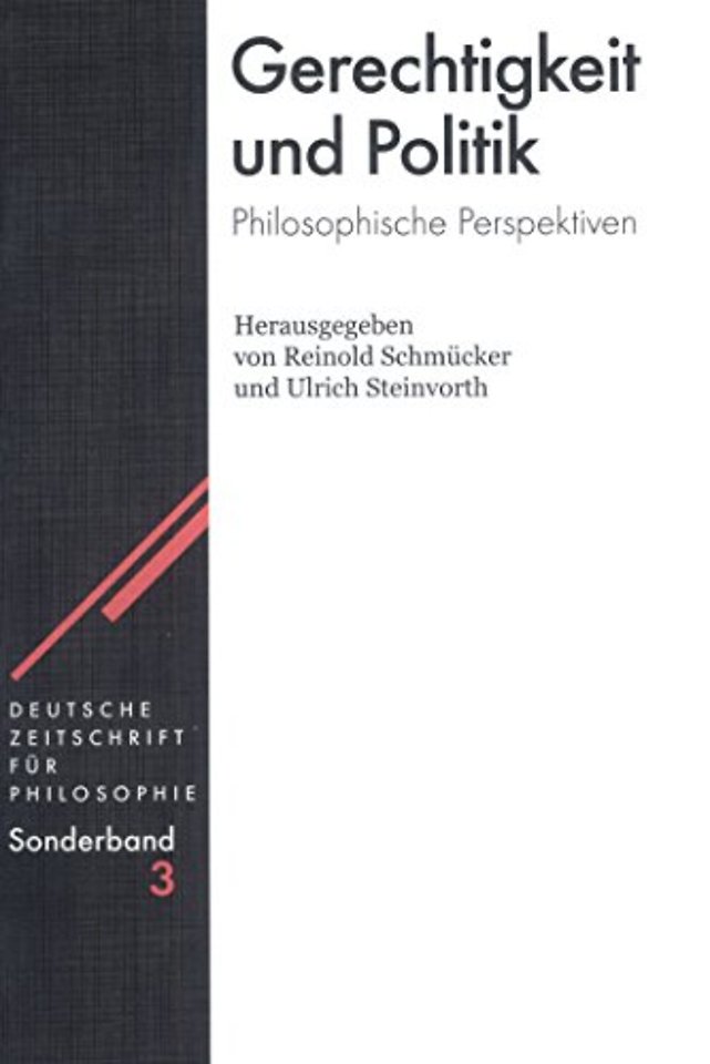 Gerechtigkeit und Politik – Philosophische Perspektiven