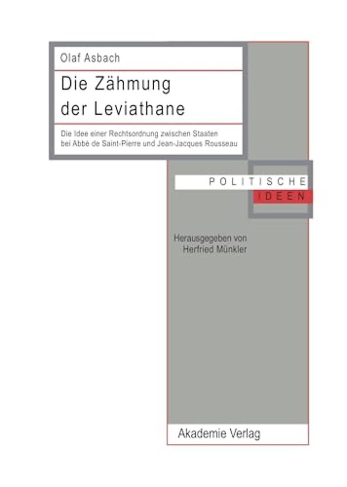 Die Zahmung Der Leviathane
