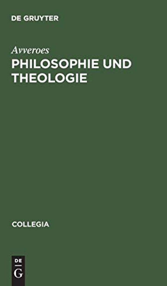 Philosophie und Theologie