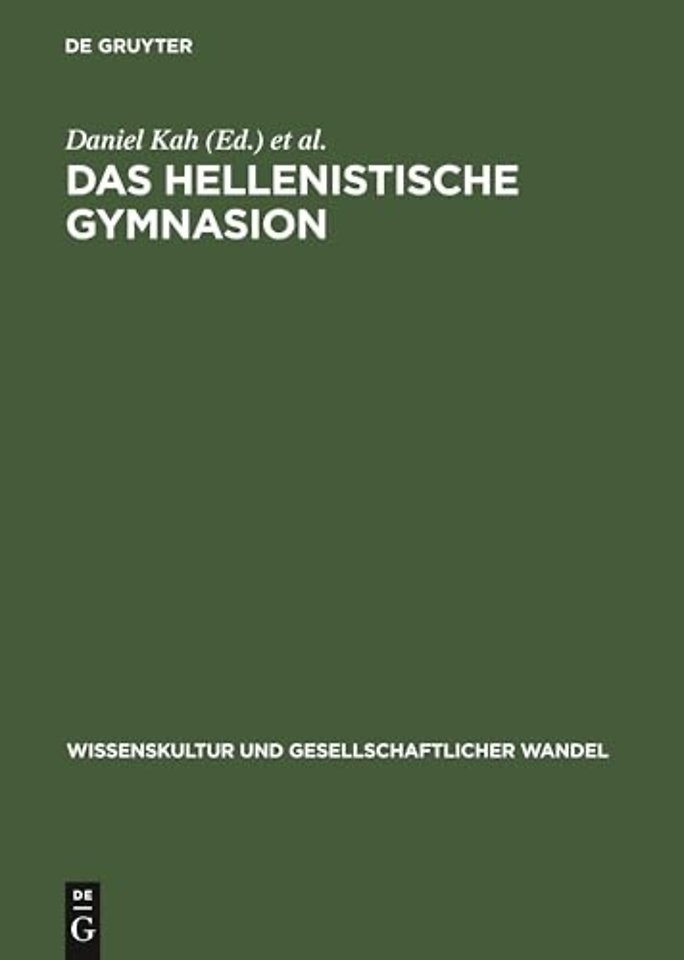 Das hellenistische Gymnasion