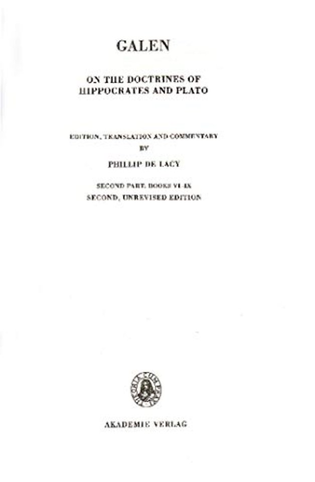 Second Part: Books VI–IX