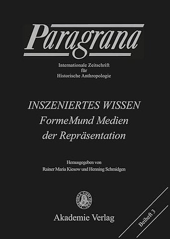 Inszeniertes Wissen