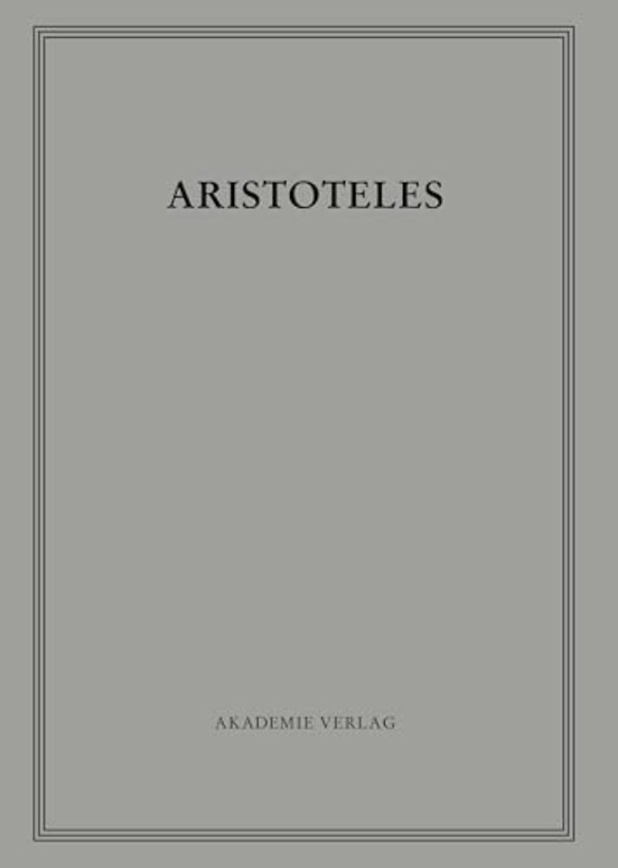 Analytica Priora. Buch I