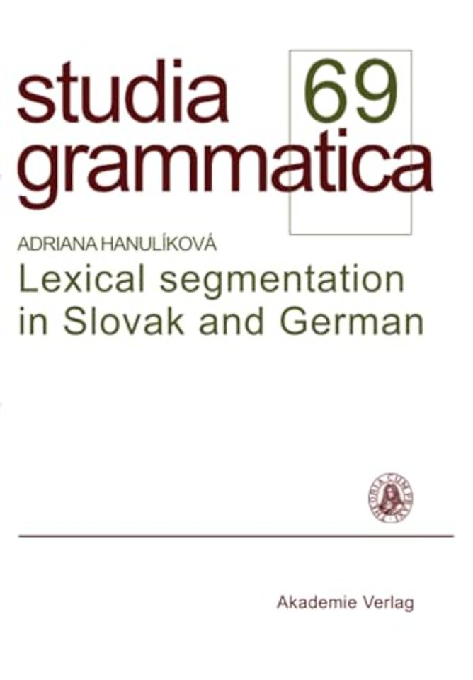 Lexical segmentation in Slovak and German