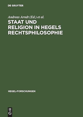 Staat und Religion in Hegels Rechtsphilosophie
