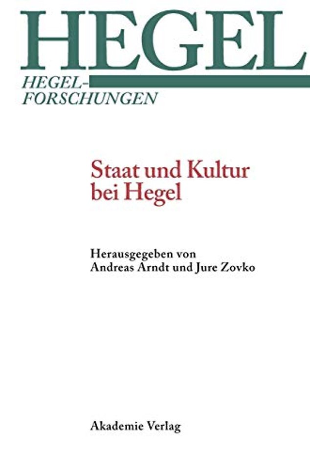 Staat und Kultur bei Hegel