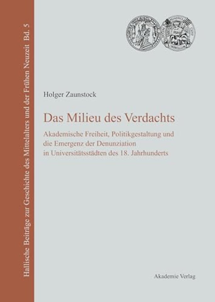 Das Milieu des Verdachts