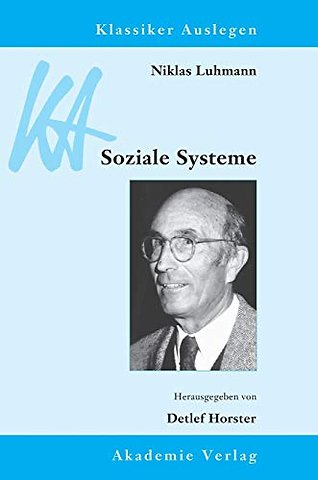 Niklas Luhmann: Soziale Systeme