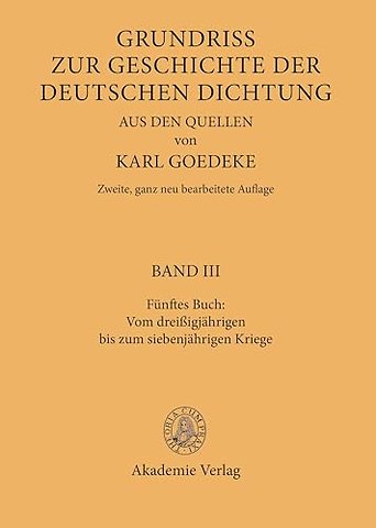 Fünftes Buch: Vom dreissigjährigen bis zum siebenjährigen Kriege