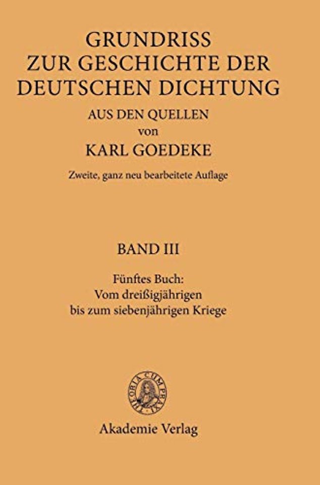 Fünftes Buch: Vom dreissigjährigen bis zum siebenjährigen Kriege