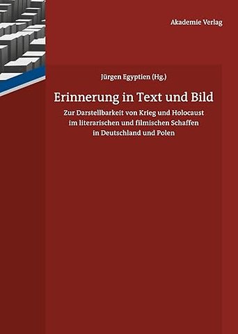 Erinnerung in Text und Bild – Zur Darstellbarkeit von Krieg und Holocaust im literarischen und filmischen Schaffen in Deutschland und Polen