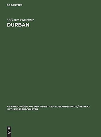 Durban – Siedlungsgeographische Untersuchung einer Hafenstadt