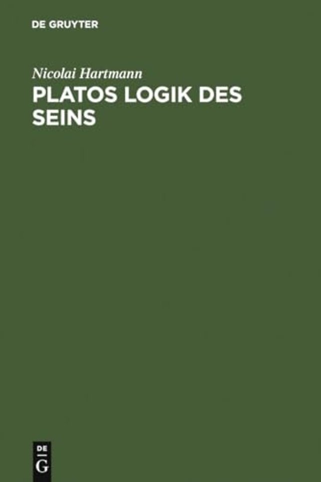 Platos Logik des Seins