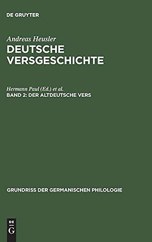 Der altdeutsche Vers