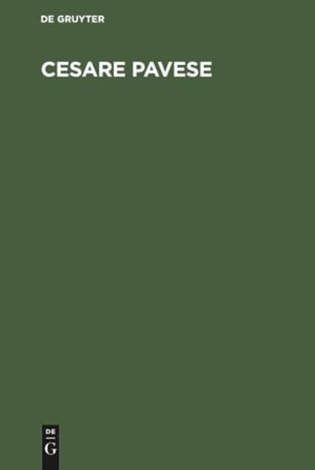 Cesare Pavese