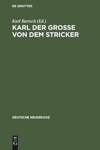 Karl der Groβe von dem Stricker
