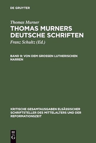 Von dem groβen Lutherischen Narren