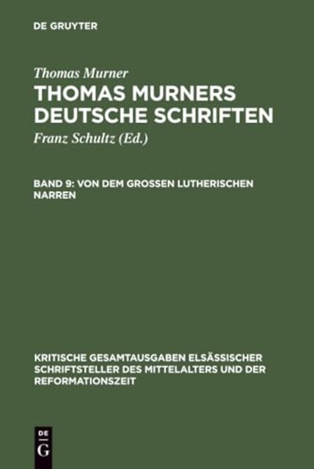 Von dem groβen Lutherischen Narren